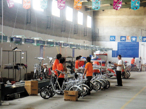 33輛假冒電動(dòng)車(chē)未出車(chē)間被查扣